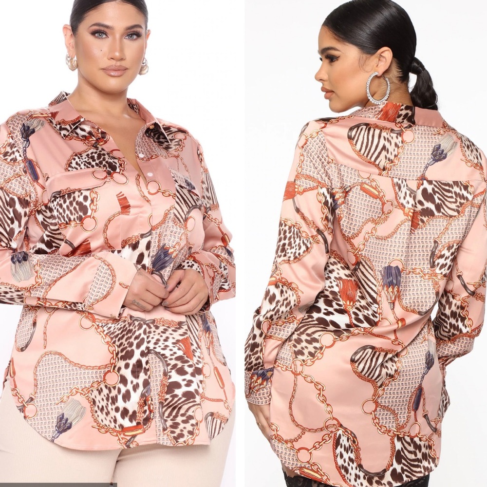 Satin Fashion top